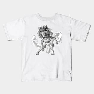 Tlaloc Mexican God Kids T-Shirt